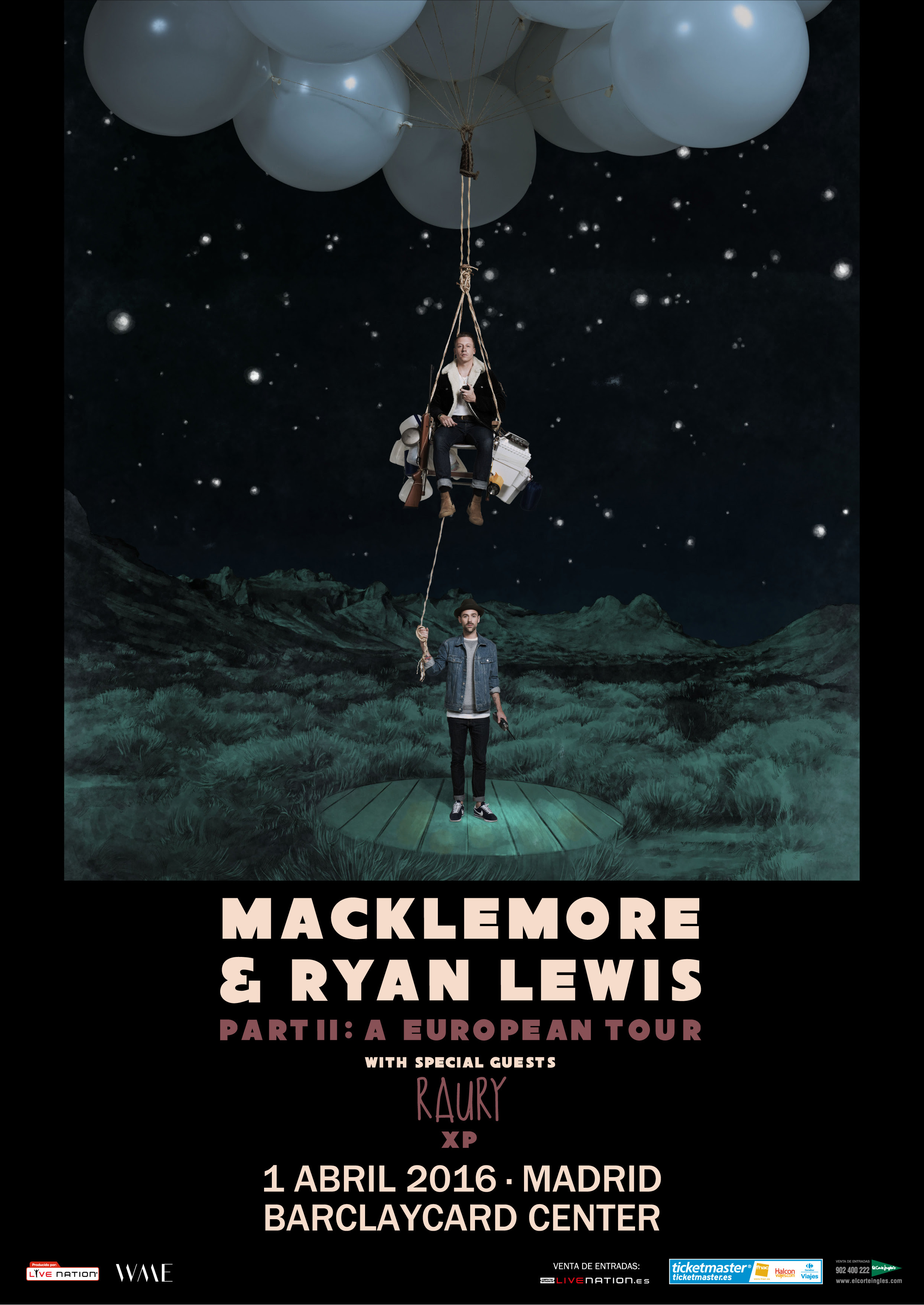 Macklemore y Ryan Lewis actuarán en Madrid en 2016