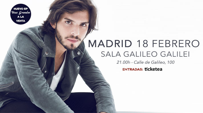 Fredi Leis vuelve a la Sala Galileo de Madrid el 18 de Febrero