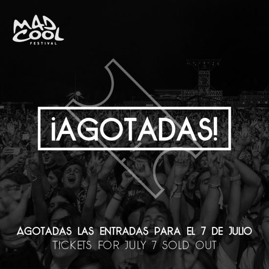 Mad Cool Festival agota las entradas para el 7 de julio