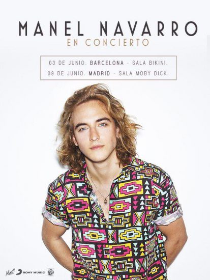 Manel Navarro anuncia sus primeros conciertos en Barcelona y Madrid