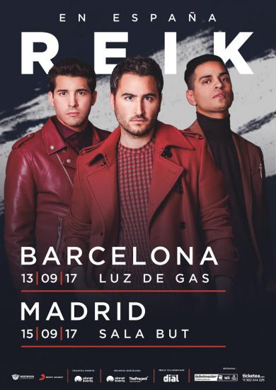 Los mexicanos Reik actuarán en Barcelona y Madrid en septiembre
