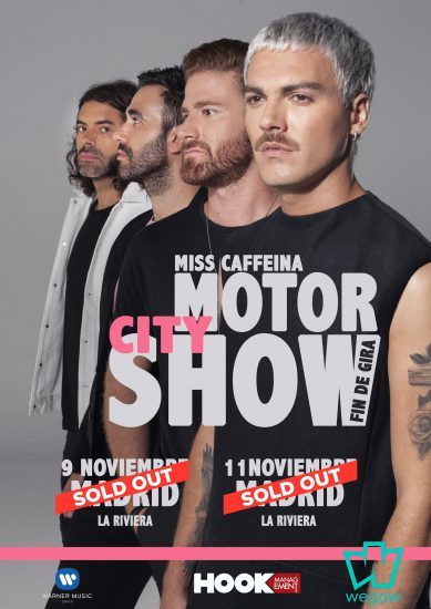 Miss Caffeina cuelga el sold out en su segunda fecha del Motor City Show de Madrid
