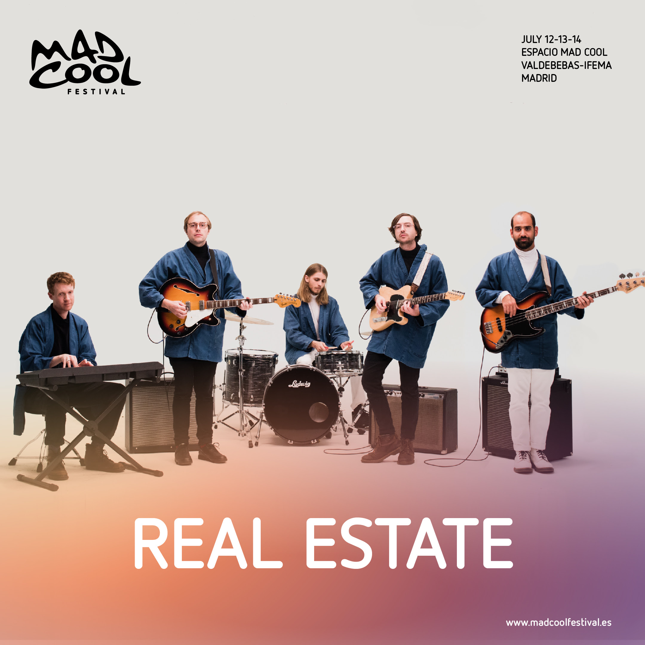 Real Estate, nuevos confirmados para Mad Cool 2018