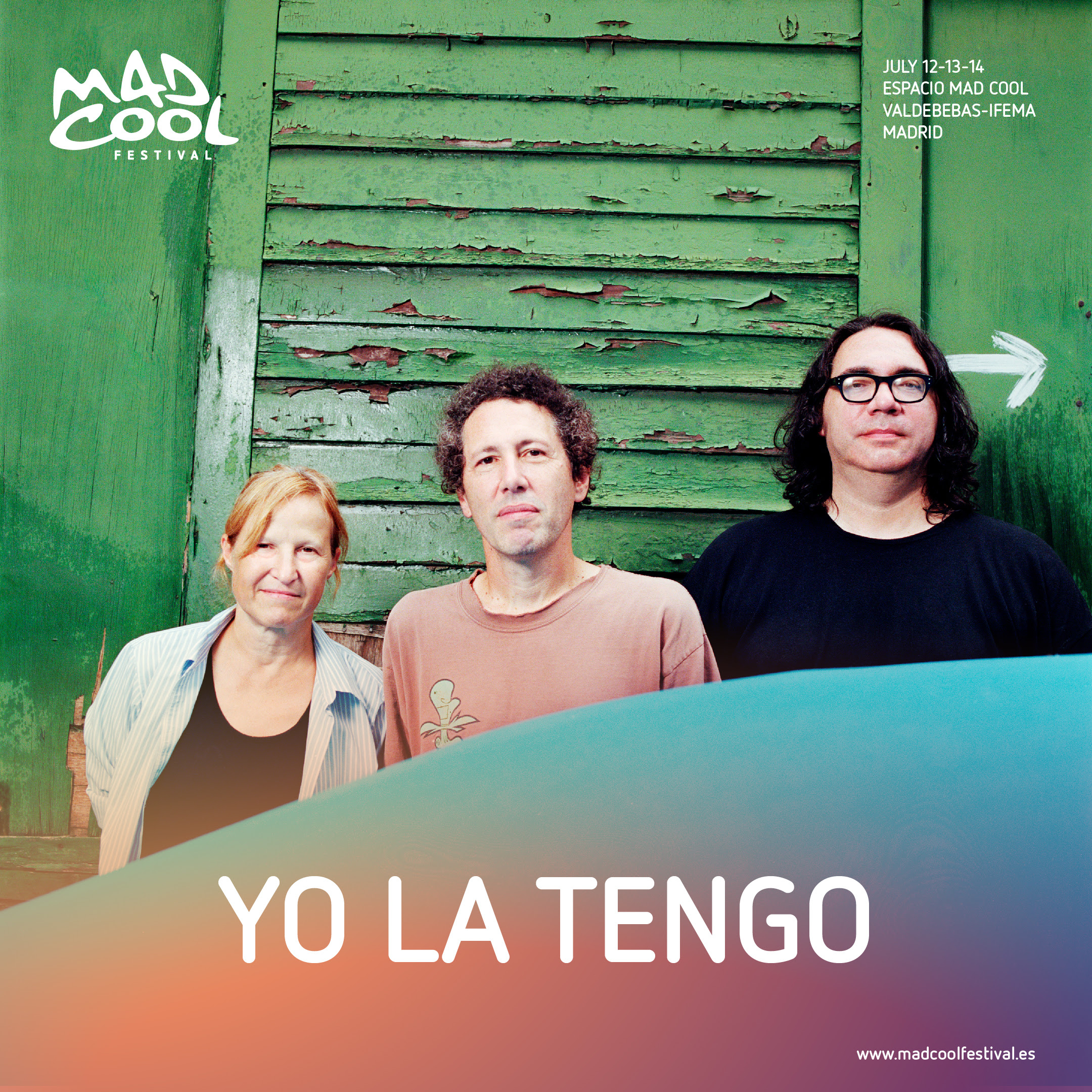 Yo La Tengo se incorporan al cartel de Mad Cool 2018