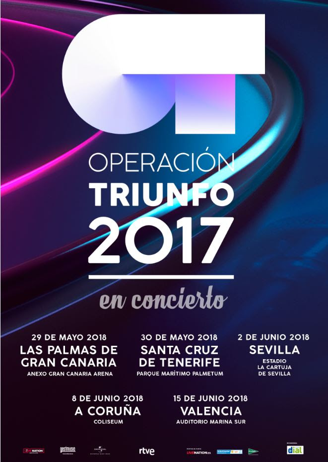 No te quedes sin tus entradas para las nuevas fechas de la gira de Operación Triunfo 2017