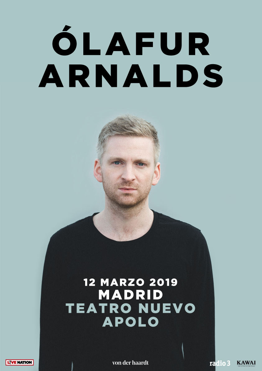 Ólafur Arnalds ofrecerá un concierto en el Teatro Nuevo Apolo de Madrid el 12 de marzo