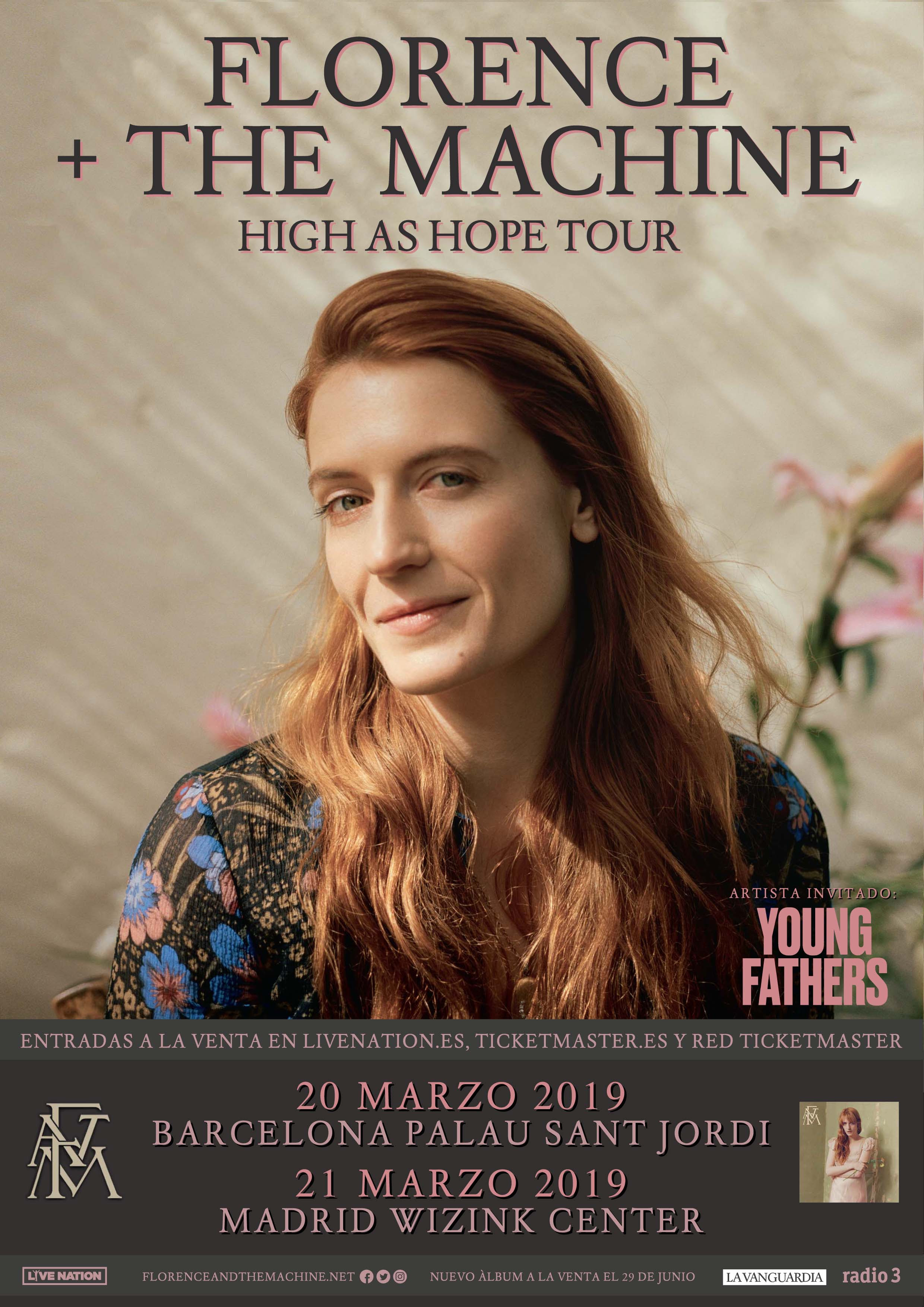 FLORENCE + THE MACHINE High As Hope Tour MADBCN