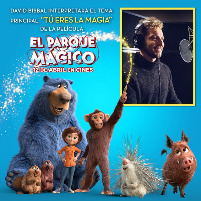 David Bisbal pone la voz a ‘Tú Eres La Magia’, tema principal de ‘El Parque Mágico’