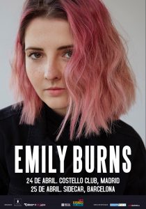Emily Burns Madrid Barcelona Gira