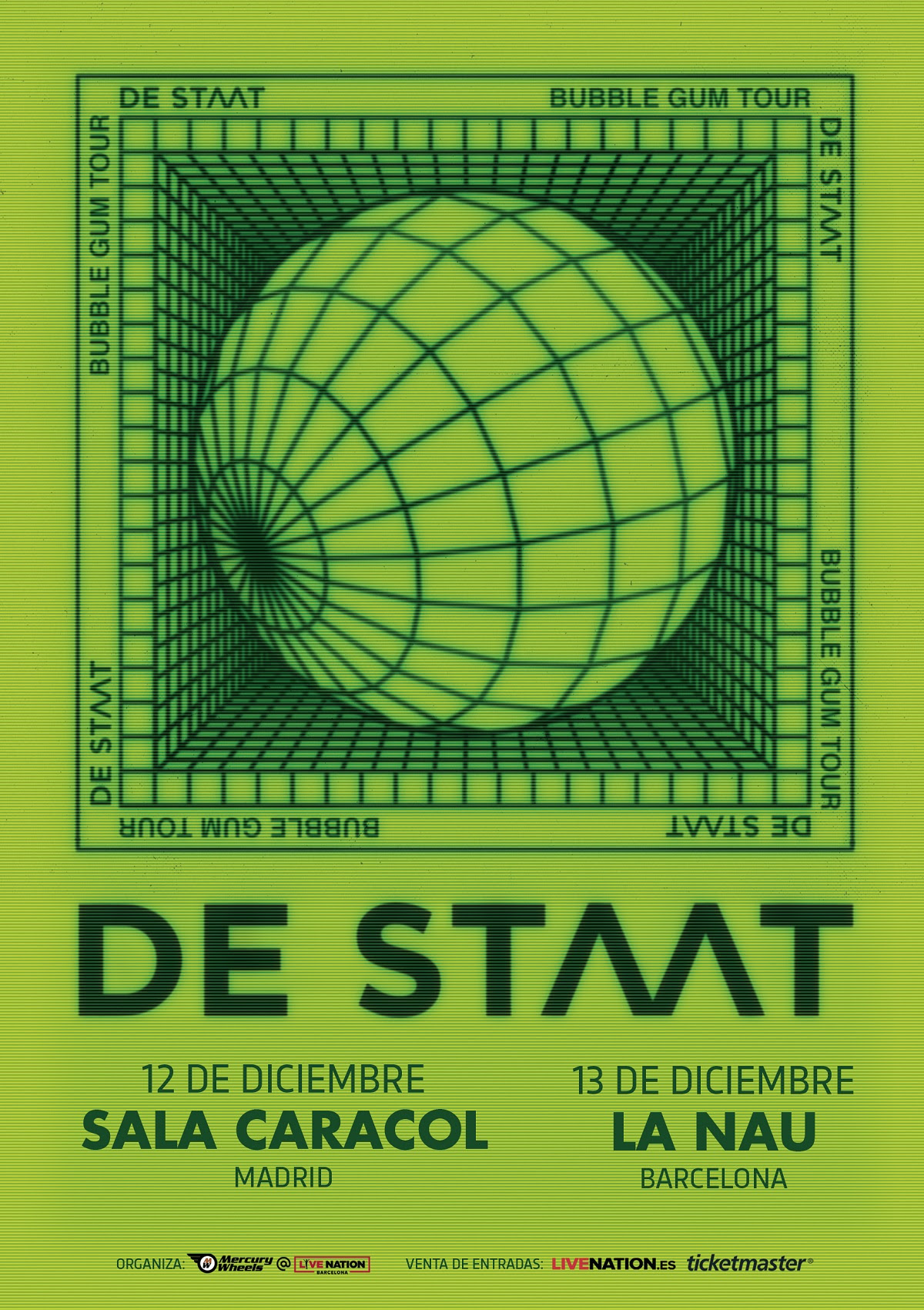 De Staat confirman conciertos en Madrid y Barcelona en diciembre