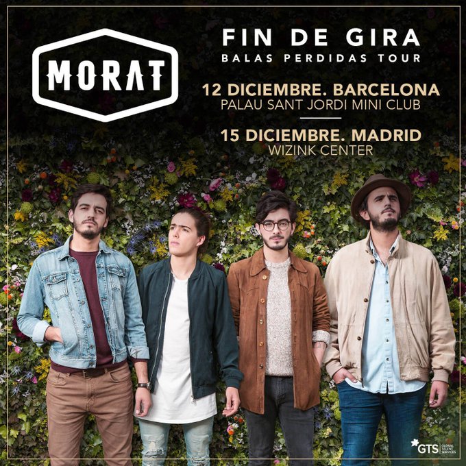 Morat celebran el éxito de su gira de verano y anuncian nuevas fechas de conciertos en España