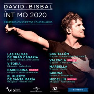 Intimo 2020 - sold out - David Bisbal