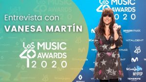 Vanesa Martín llega a la alfombra virtual de LOS40 Music Awards después de conquistarnos con el lanzamiento de "Siete Veces Sí".