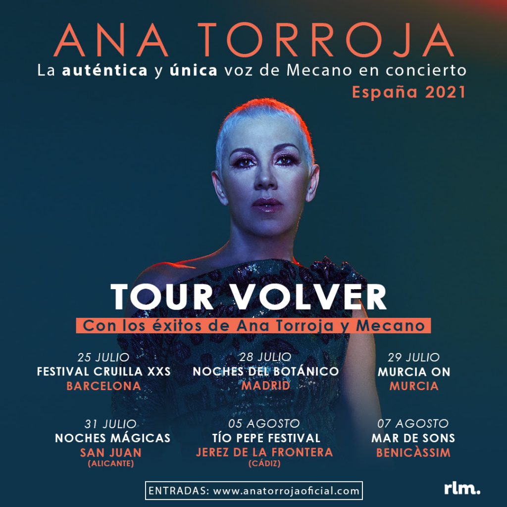 Ana Torroja - Tour Volver