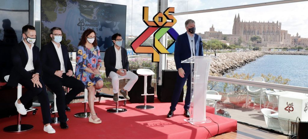 LOS40 Music Awards 2021 - Islas Baleares - Rueda de Prensa