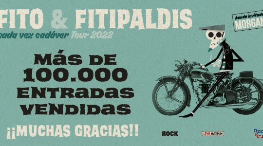 Fito y Fitipaldis - Entradas Tour 2022