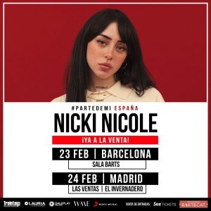 Nicki Nicole España 2022