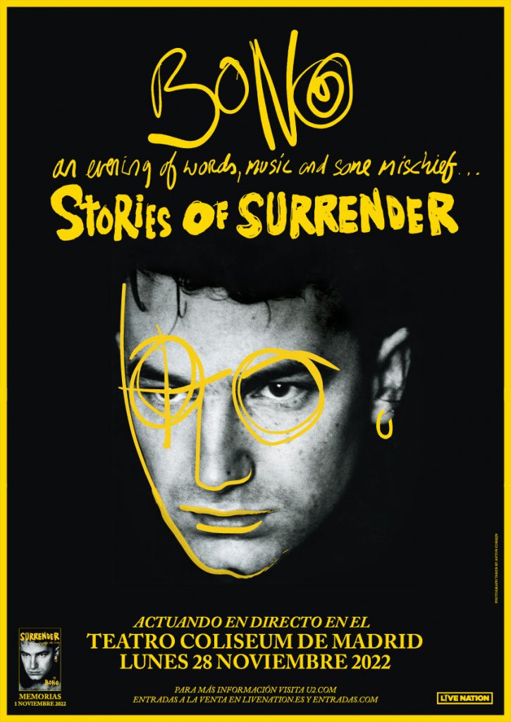 Bono 'Stories of Surrender' Book Tour