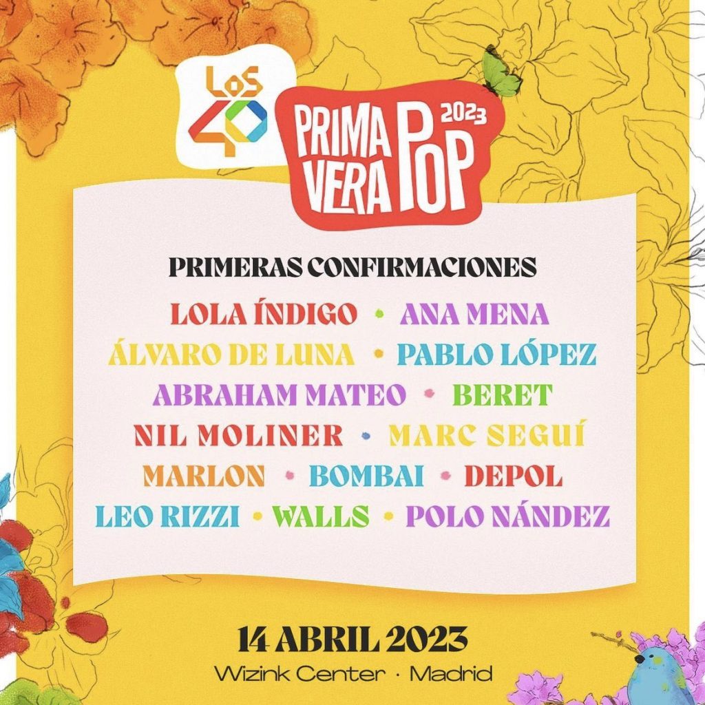 Primavera Pop 2023 - Primeros confirmados - MyiPop