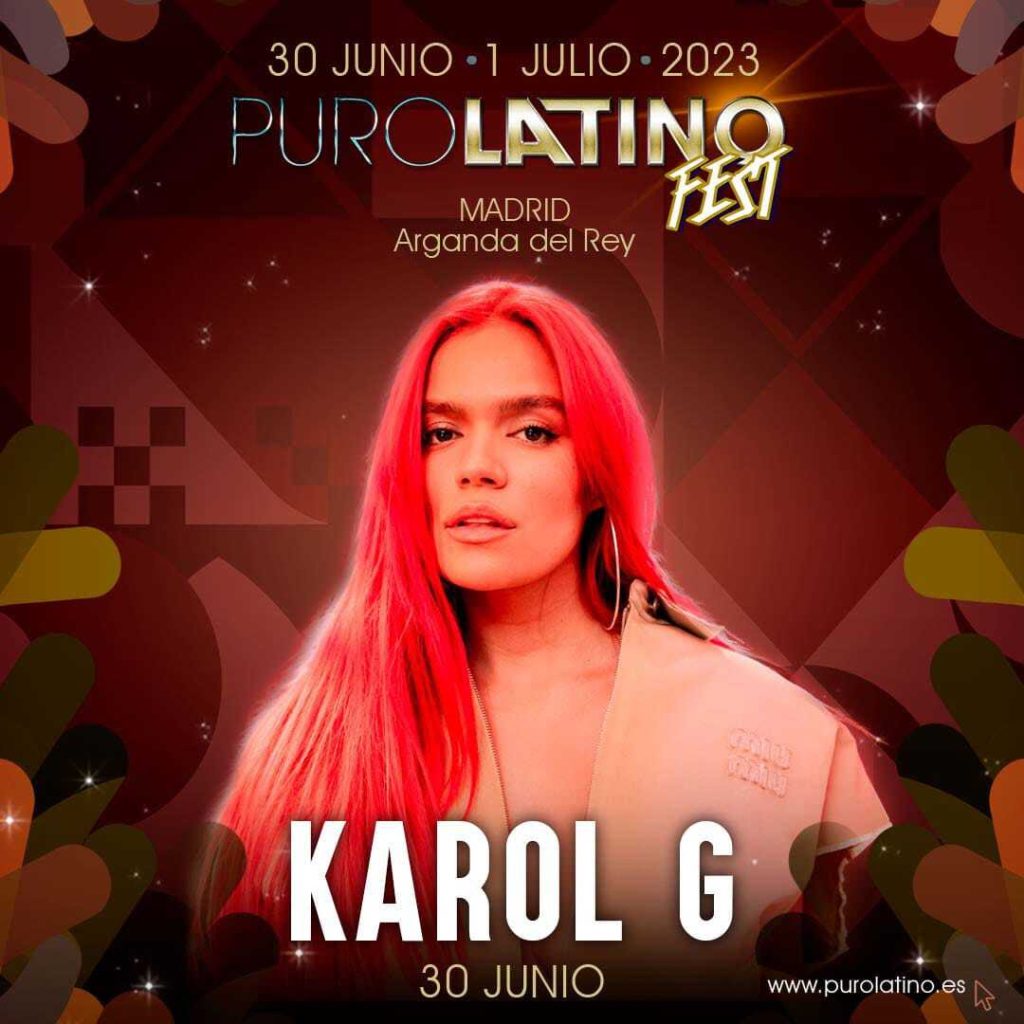 Karol G Puro Latino 2023 - Madrid - MyiPop