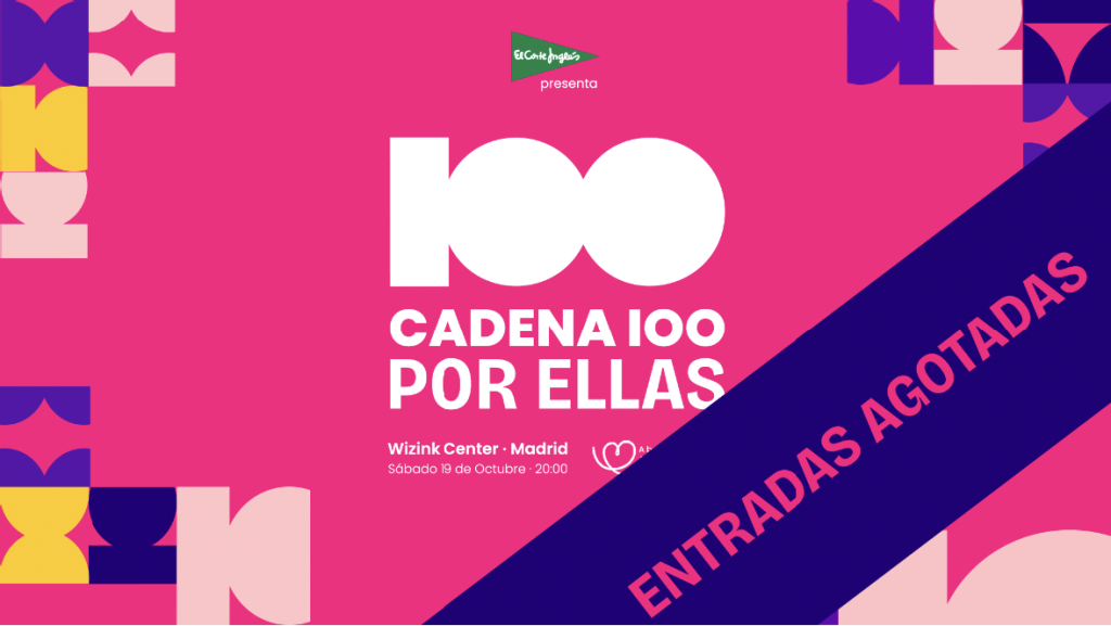 CADENA 100 POR ELLAS 2024, cartel - MYIPOP