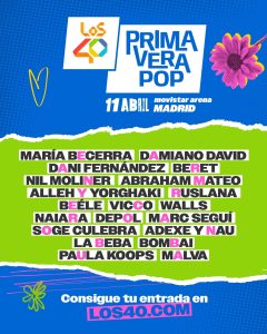 LOS40 PRIMAVERA POP 2025 - MYIPOP