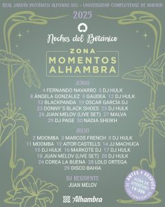 MOMENTOS ALHAMBRA, NOCHES DEL BOTÁNICO - MYIPOP