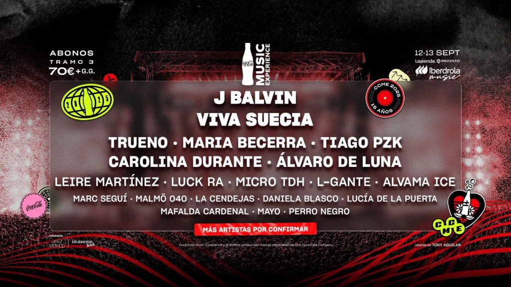 CCME 2025, confirmaciones - MyiPop