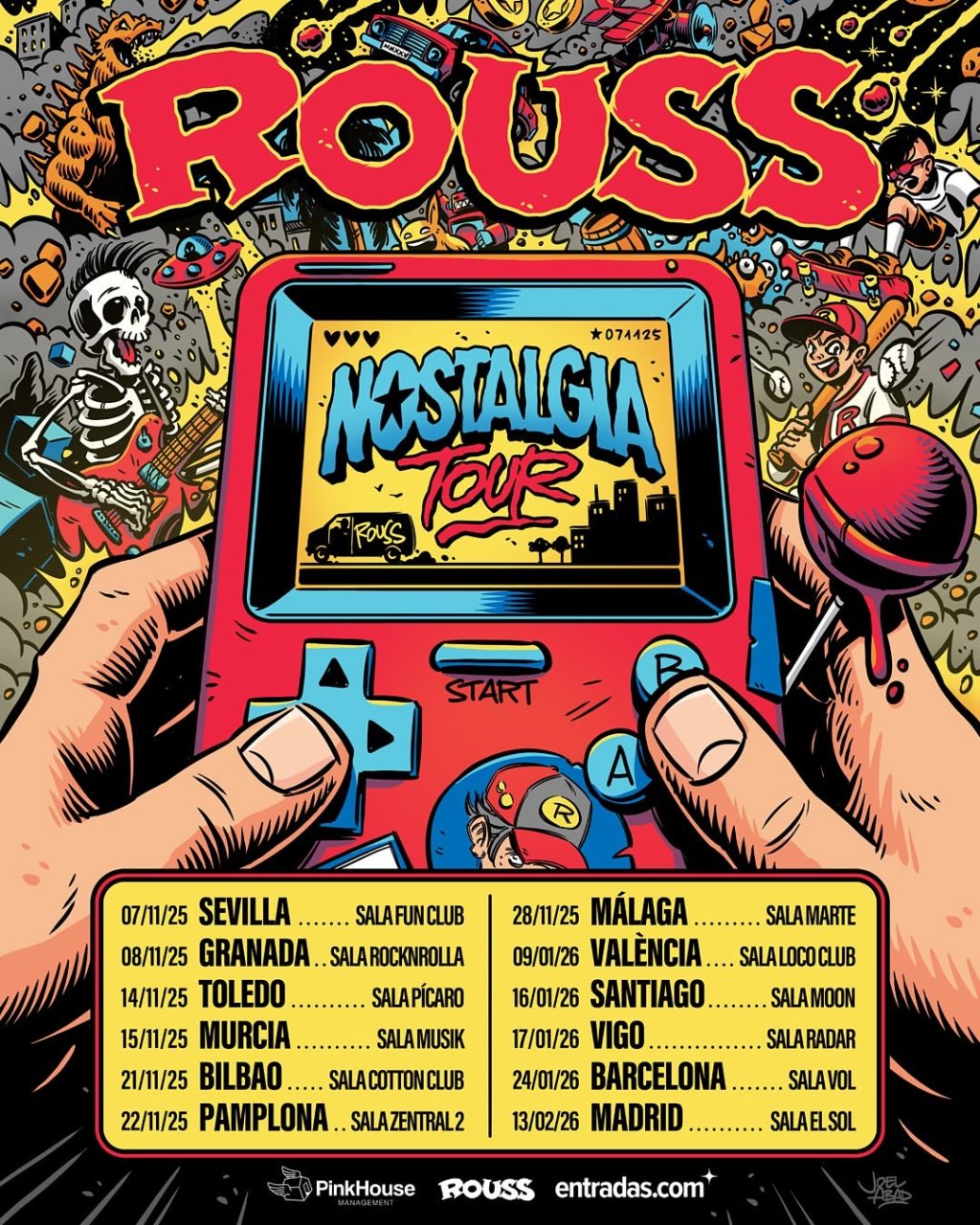 NOSTALGIA TOUR, ROUSS - MYIPOP