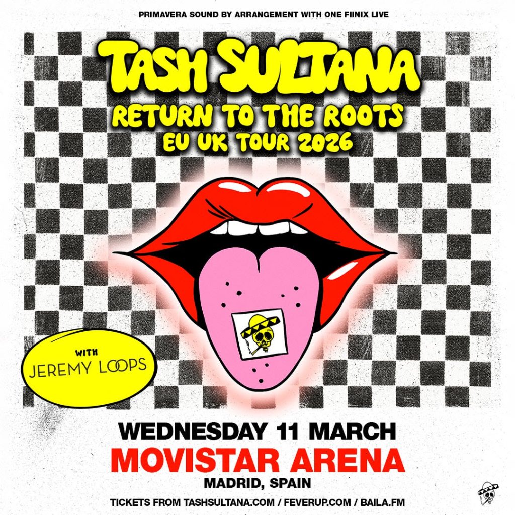 Tash Sultana, España 2026 - MyiPop