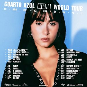 AITANA - CUARTO AZUL WORLD TOUR - MYIPOP
