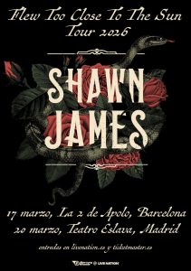 shawn james, españa 2026
