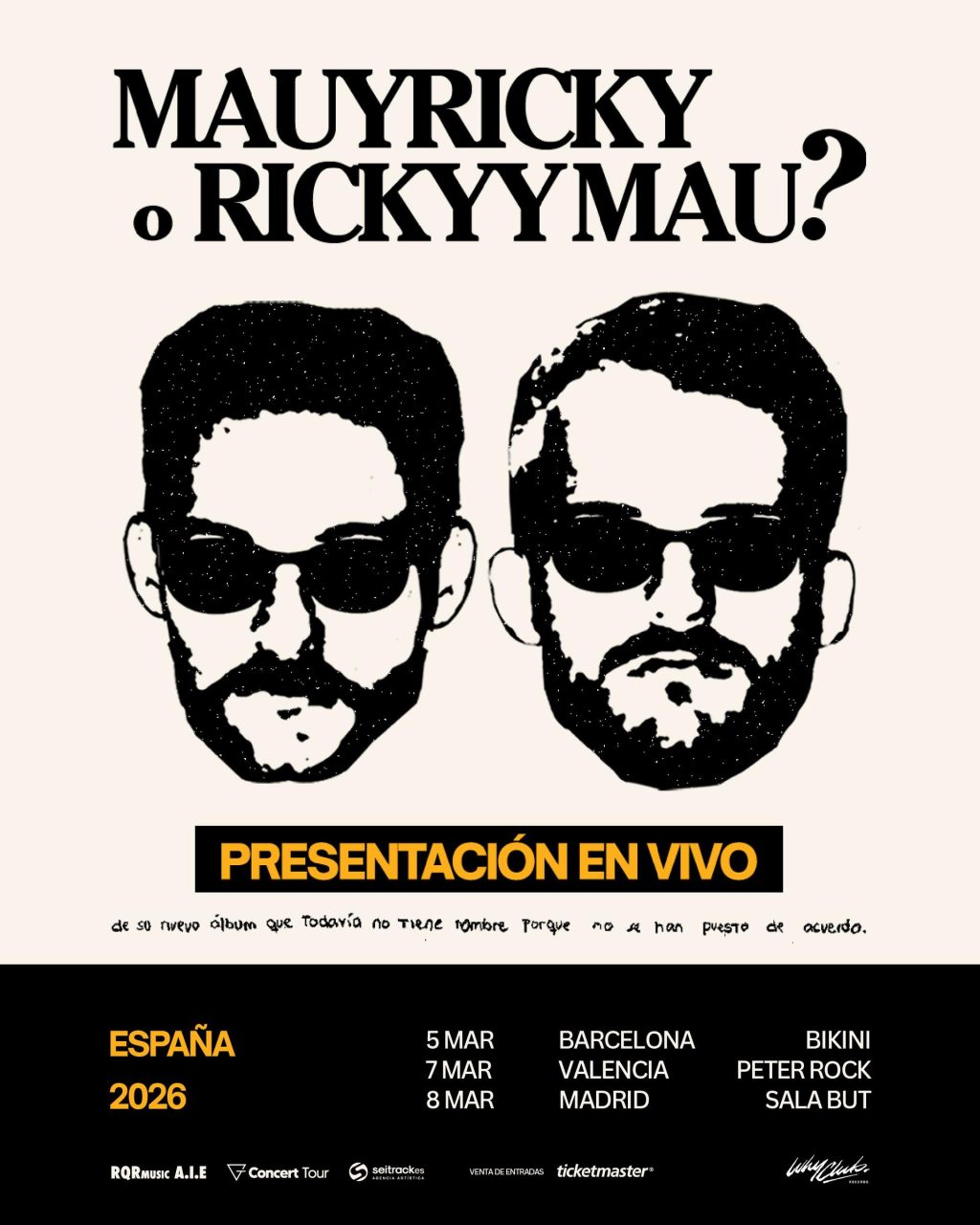 Mau Ricky, España 2026