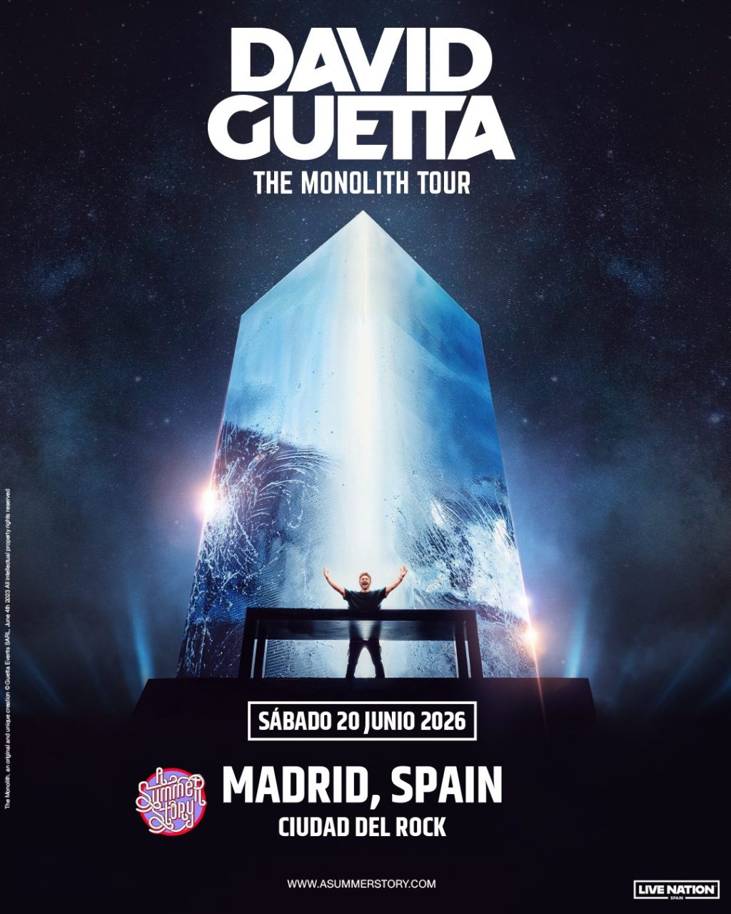 David Guetta, A Summer Story, Madrid