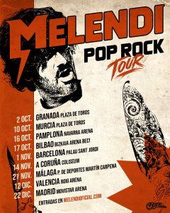 Melendi - Pop Rock Tour 2026