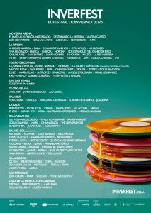 Inverfest 2026, programación completa