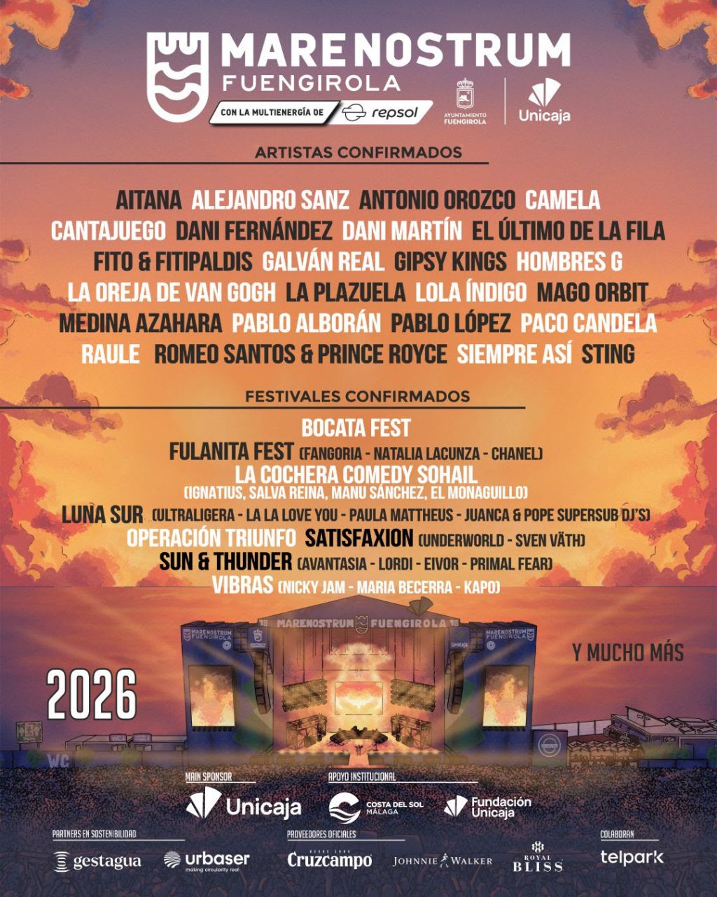 Marenostrum Fuengirola 2026