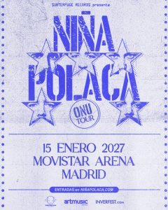 niña polaca, movistar arena 2027
