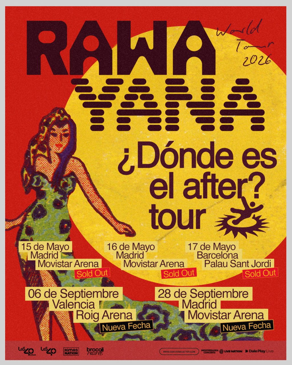Rawayana, conciertos España