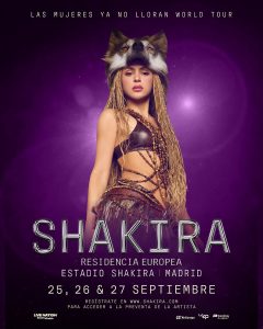 shakira, españa, las mujeres ya no lloran world tour