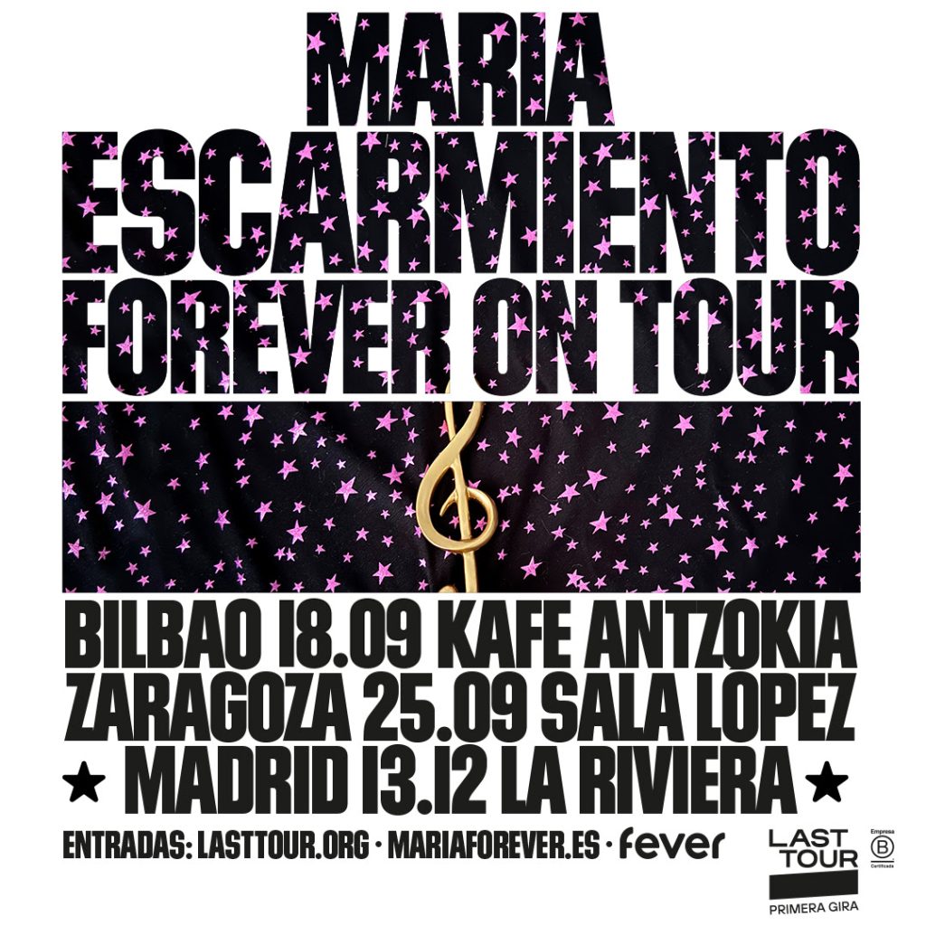 María Escarmiento, gira de presentación