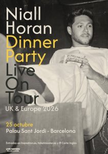 niall horan, dinner party live on tour - españa