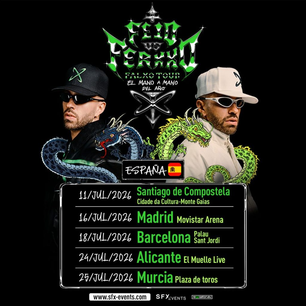 Feid, FALXO TOUR, España