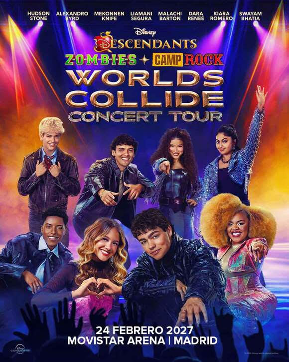 Disney Worlds Collide Concert Tour - España