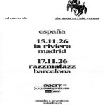 Ed Maverick por primera vez en directo con banda en España