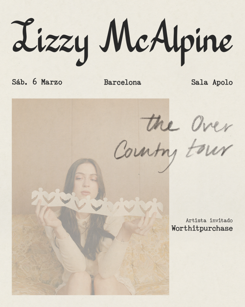Lizzy McAlpine España 2027