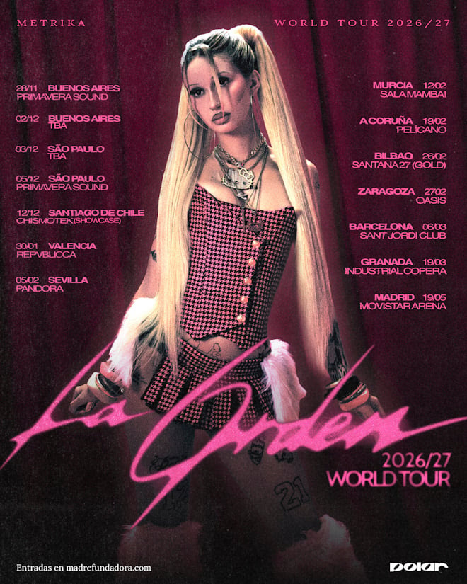 Metrika, La Orden World Tour
