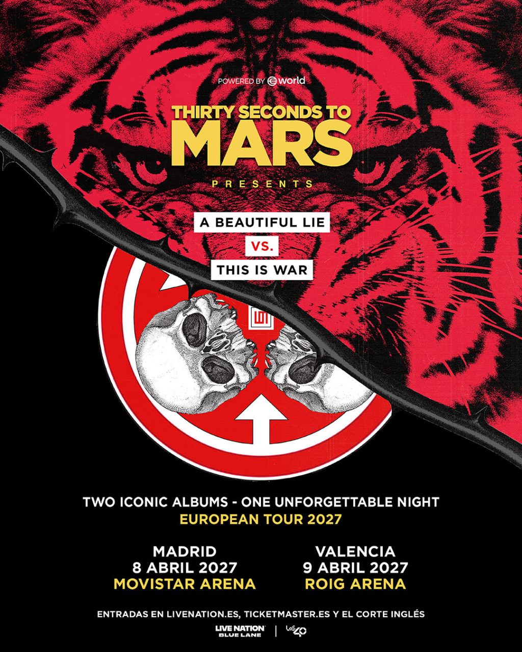 Thirty Seconds to Mars España 2027