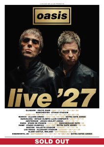 Oasis Live ’27