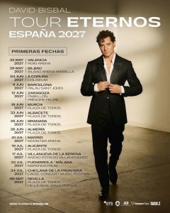 David Bisbal - Tour Eternos España 2027